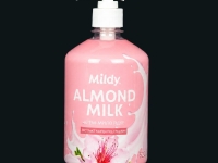 Мило рідке Mildy / з дозатором  / Almond / 520 мл
