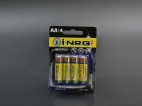 Батарейка пальчик "I-NRG Extra" AA   4 шт.