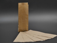 Пакет паперовий / 100*270*40мм / коричневий / 100шт
