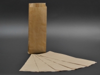 Пакет паперовий / 100*310*40мм / коричневий / 100шт