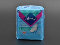 Прокладки "Libresse" / Classic protection / Long+dry / 8 шт
