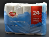 Туалетний папір "Ruta" / Premium / 3-шаровий / білий / 24шт