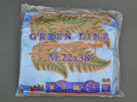 Пакет фасувальний майка "GREEN LINE" / 22*38 см / до 15 мкм / синя