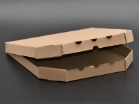 Коробка для піци / бура / 33см / 50шт