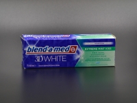 Зубна паста blend-a-med 3D White / Екстримальний м'ятний поцілунок / 75мл