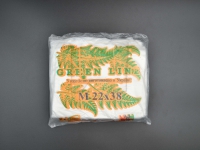 Пакет майка "GREEN LINE" / 22*38см / біла / 200шт
