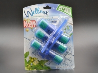 Туалетний блок Wellnax Blue Water / Евкаліпт / 3*50 г