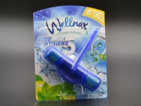 Туалетний блок Wellnax Blue Water / Лимон / 1*50 г