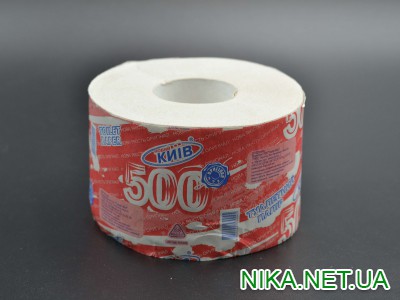 Туалетний папір "Київ-500" / з гільзою / 1шт
