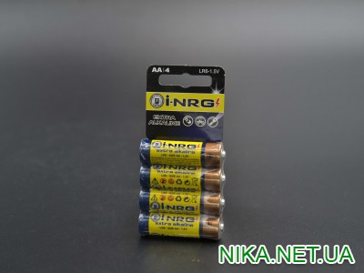 Батарейка пальчик "I-NRG Supercell" АА  Блок 6х4шт.