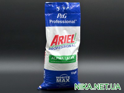 Порошок для прання "Ariel" / Alpha / White max / 10кг