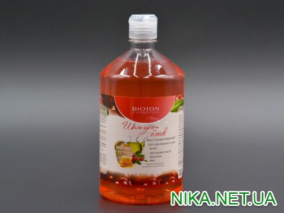 Шампунь "BIOTON" / Відновлюючий  / Касторова олія, брусниця, мед  / 1л