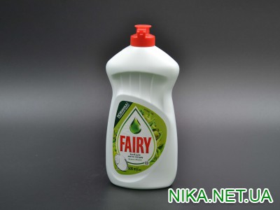 Засіб для миття посуду "Fairy" / Зелене яблуко / 500мл