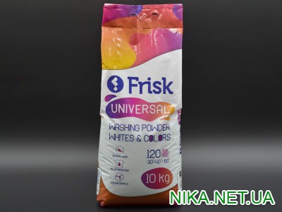 Порошок "Frisk" Universal Whites& Colors  10 кг