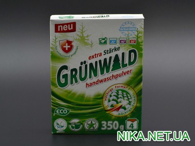 Пральний порошок "GRUNWALD" / Universal / Ручне прання /  Гірська свіжість / 350г
