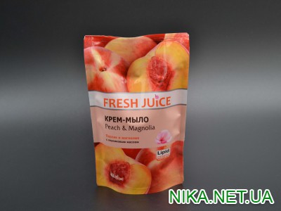 Мило рідке "Fresh juice" Персик і магнолія   460 мл.