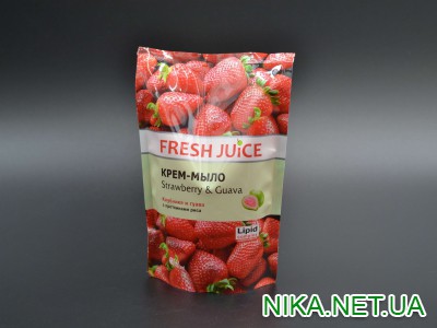 Мило рідке "Fresh juice" Полуниця  гуава   460 мл.