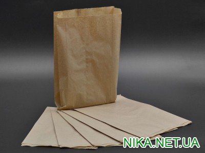 Пакет паперовий / 220*350*40мм / коричневий / 100шт