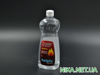 Розпалювач рідкий "Helpix" / для дерева та вугіля / 1л