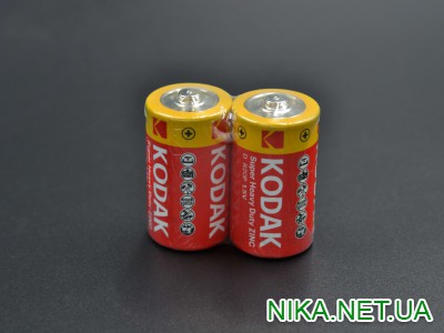 Батарейка бочка  "Kodak" / R20 /  2шт