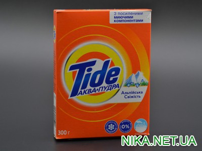 Пральний порошок "Tide" / Ручне прання / Альпійська свіжість / 300г
