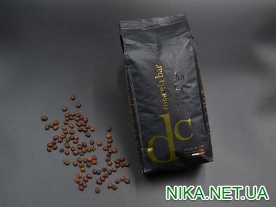 Кава в зернах "Don Carlos" 1 кг (80% робусти / 20% Арабіка).