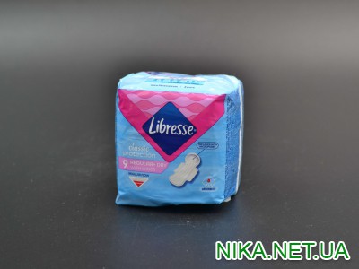 Прокладки "Libresse" Classic protection Regular+Dry    9шт.